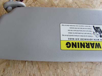 BMW Sunvisor, Right 51167076700 E63 645Ci 650i M6 Coupe Only5